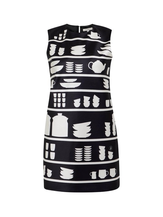 JW ANDERSON Dresses & Skirts - JW ANDERSON Black and White Pottery Print Shift Dress